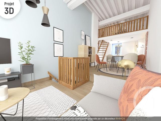 Afficher la photo en grand Appartement F3 à vendre - 3 pièces - 62.44 m2 - LILLE - 59 - NORD-PAS-DE-CALAIS - Century 21 Vieux-Lille