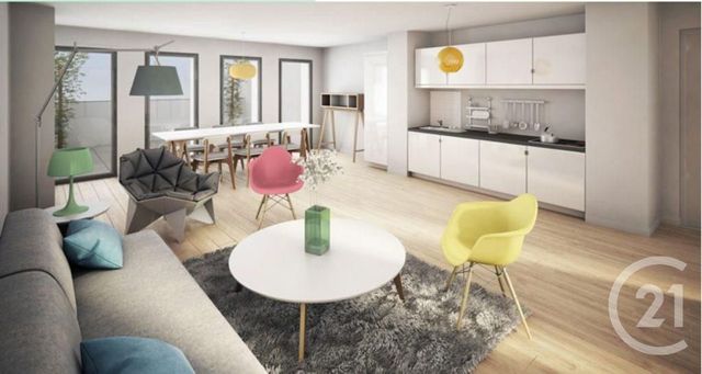 Appartement T3 à vendre - 3 pièces - 69.93 m2 - LILLE - 59 - NORD-PAS-DE-CALAIS - Century 21 Vieux-Lille