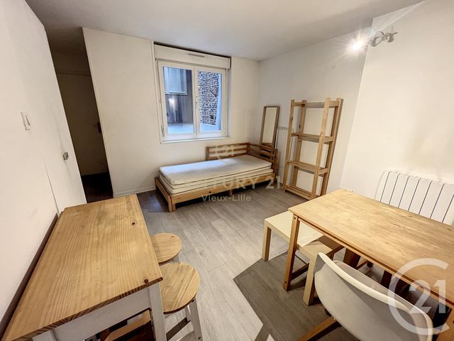 Appartement Studio à louer - 1 pièce - 18.28 m2 - LILLE - 59 - NORD-PAS-DE-CALAIS - Century 21 Vieux-Lille