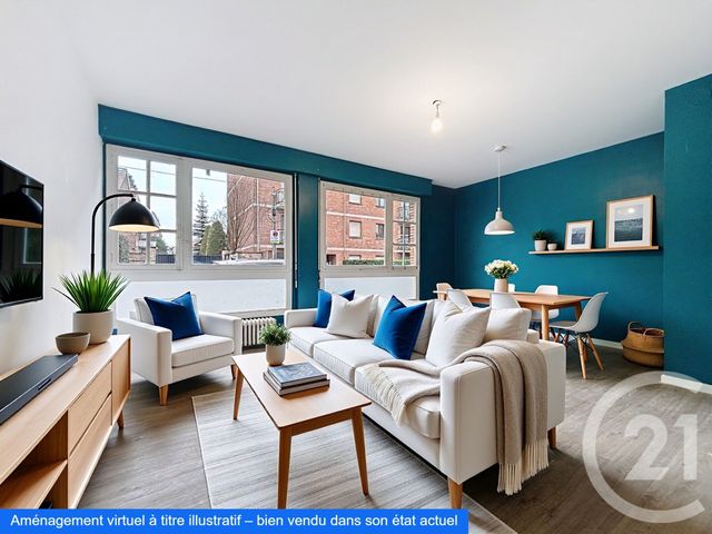 Appartement Studio à vendre - 1 pièce - 35.22 m2 - LAMBERSART - 59 - NORD-PAS-DE-CALAIS - Century 21 Vieux-Lille