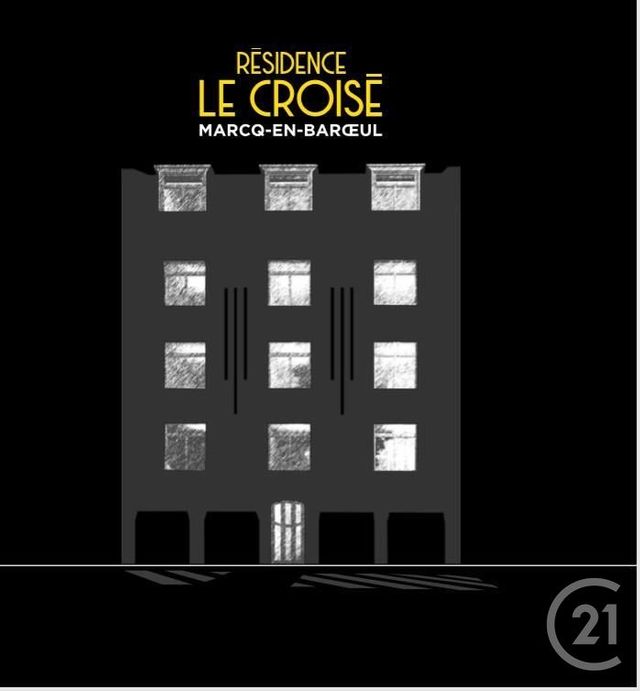 Afficher la photo en grand Appartement F3 à vendre - 3 pièces - 62.1 m2 - MARCQ EN BAROEUL - 59 - NORD-PAS-DE-CALAIS - Century 21 Vieux-Lille